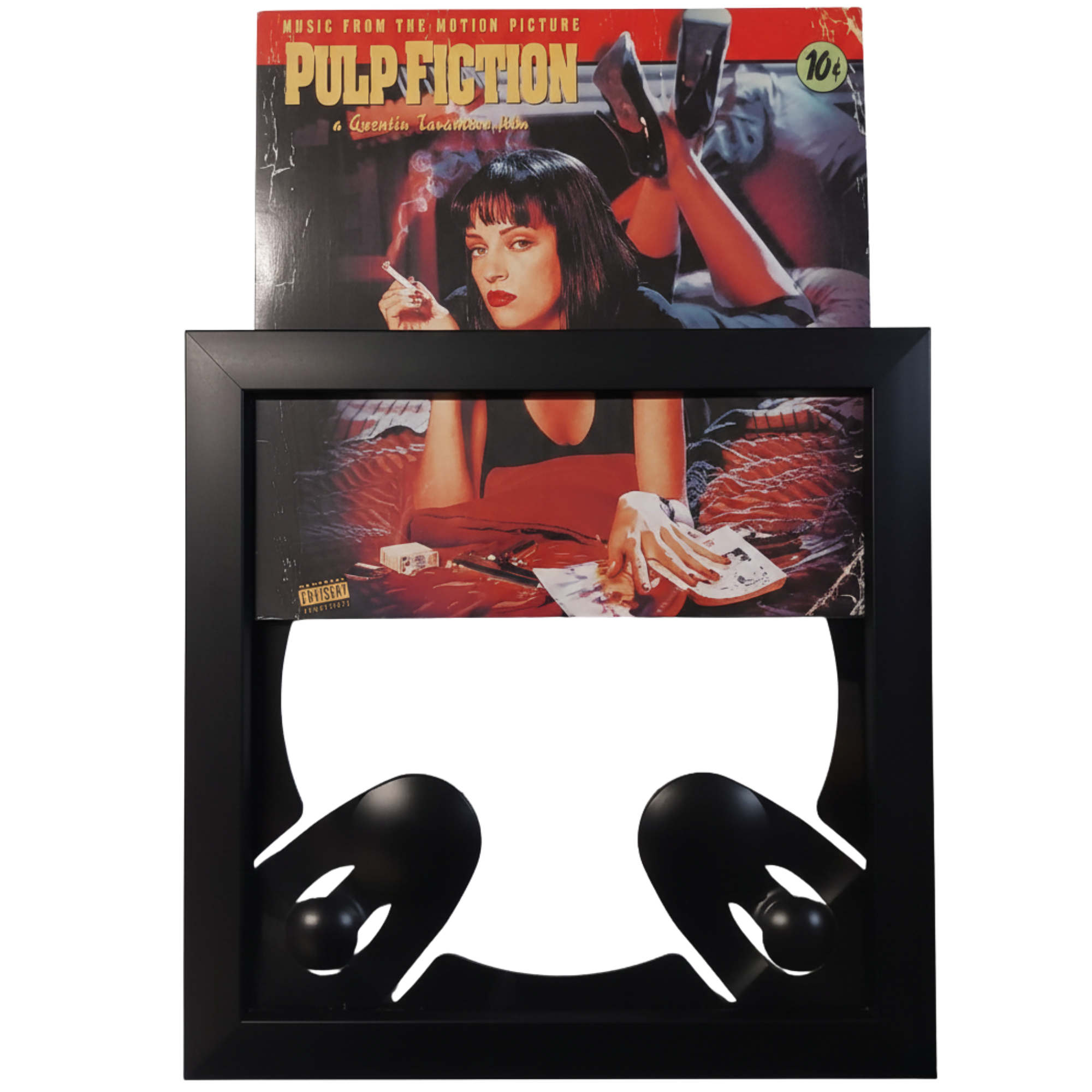 Cadre pour disque vinyle "4-point Body Guard®" noir