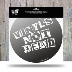 Feutrine Not Dead platine vinyle