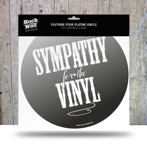 Feutrine disque vinyle - Vintage - Accessoires vinyles