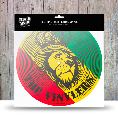 Feutrine en vinyle pour platines de DJ - Motif Panda 7inch