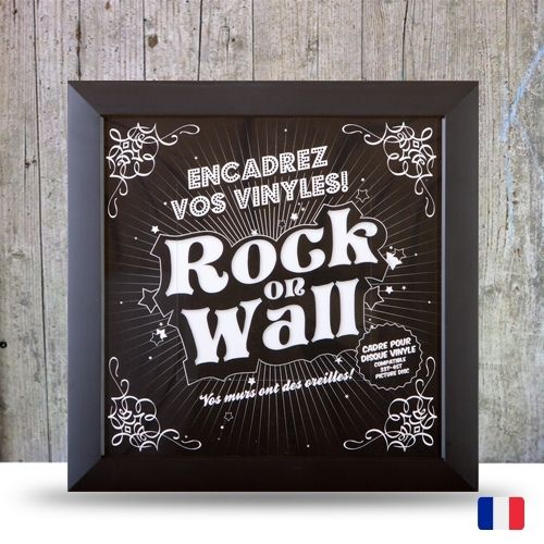 Cadre pour Album & Vinyle Noir (31.5 x 31.5 cm)