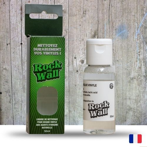 Nettoyant naturel 50ml pour disque vinyle - Rock on Wall