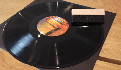 STASIS - Brosse vinyle en nylon - Elite Diffusion