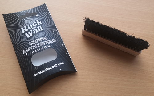 Garneck Brosse pour Disque Vinyle Intérieur Plumeau Cheveu : :  High-Tech