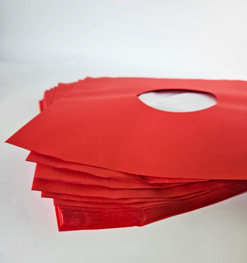 pochettes intérieures disque vinyle 33T rouge