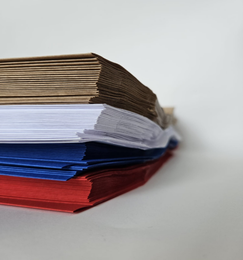 pochettes intérieures disque vinyle 33T bleu