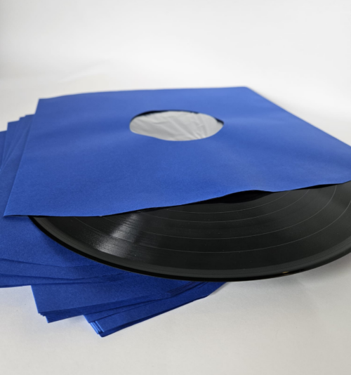 pochettes intérieures disque vinyle 33T bleu