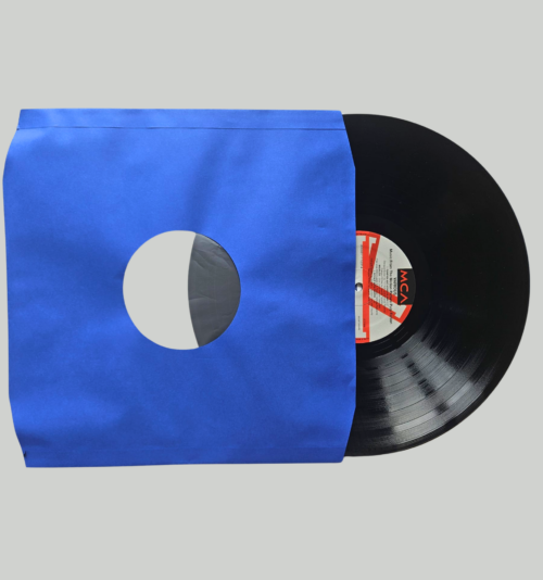 pochettes intérieures disque vinyle 33T bleu
