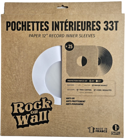 SOUS POCHETTES VINYLE 45