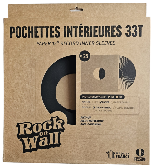 SOUS POCHETTES VINYLE 45T
