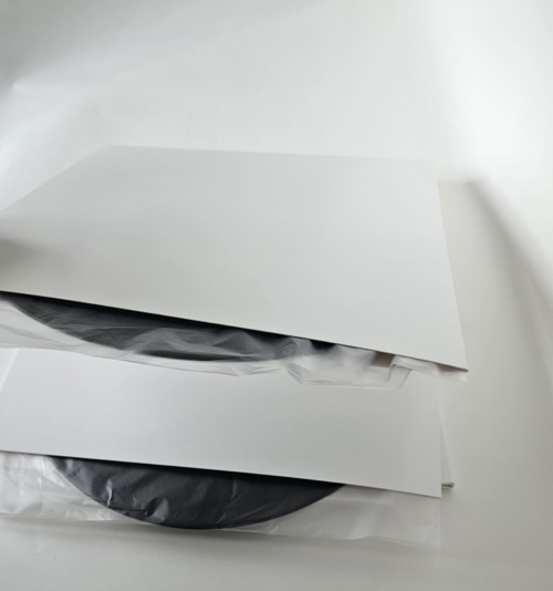 pochettes gatefold blanches