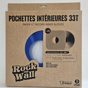 pochettes intérieures disque vinyle 33T bleu