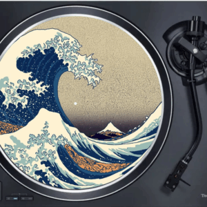 Feutrine Wave disque vinyle